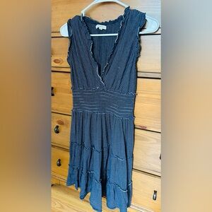 Max Studio NWOT Striped Navy and White Dress S